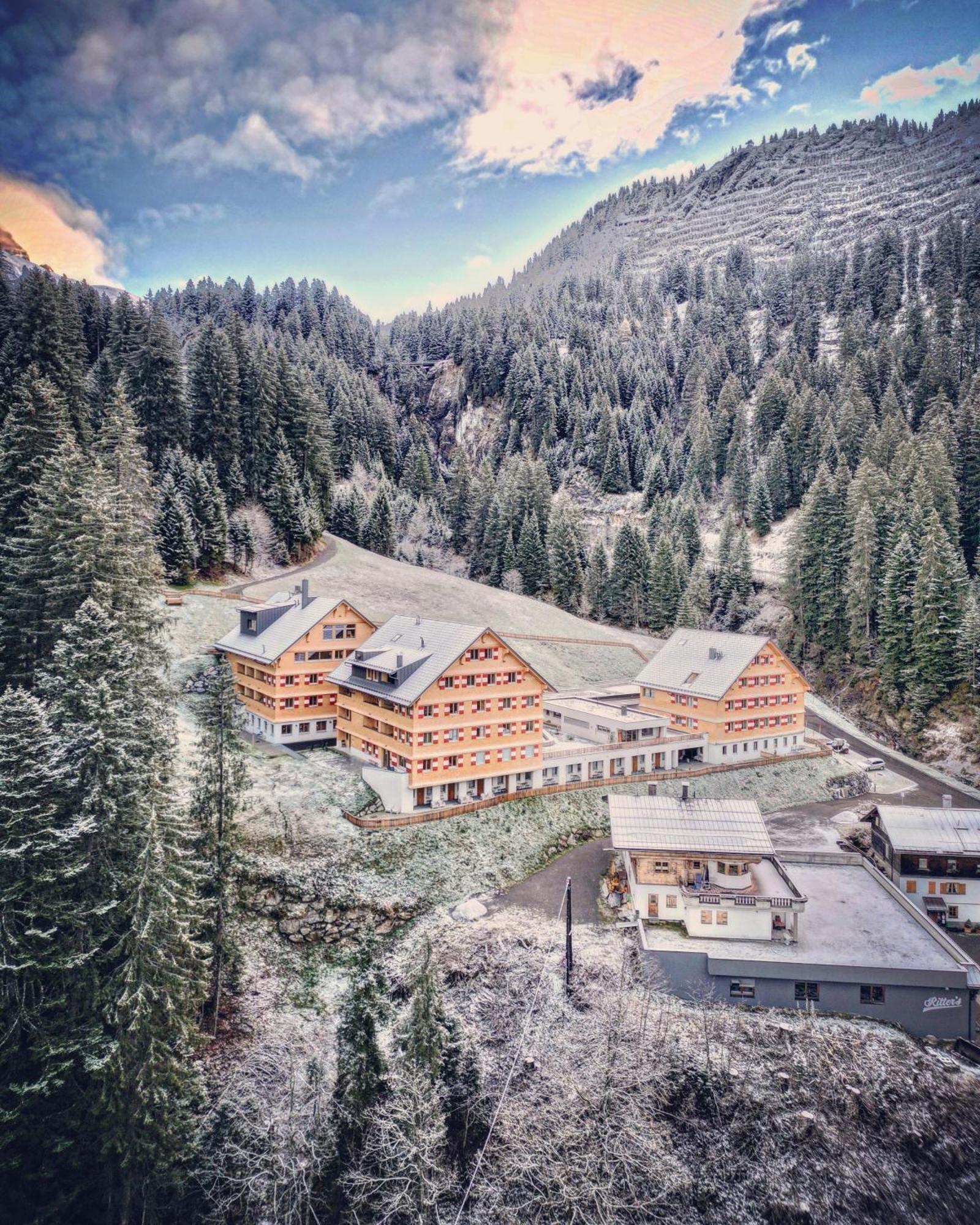 Berghaus Schroecken - Hotel Apartments Spa 外观 照片