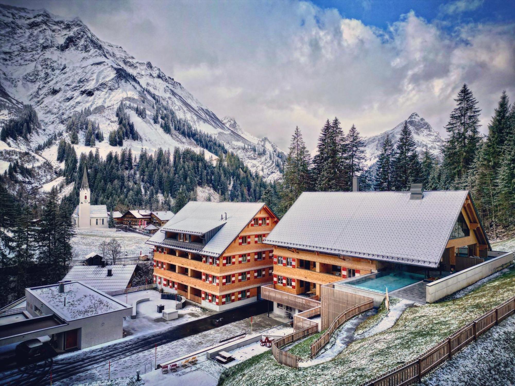 Berghaus Schroecken - Hotel Apartments Spa 外观 照片