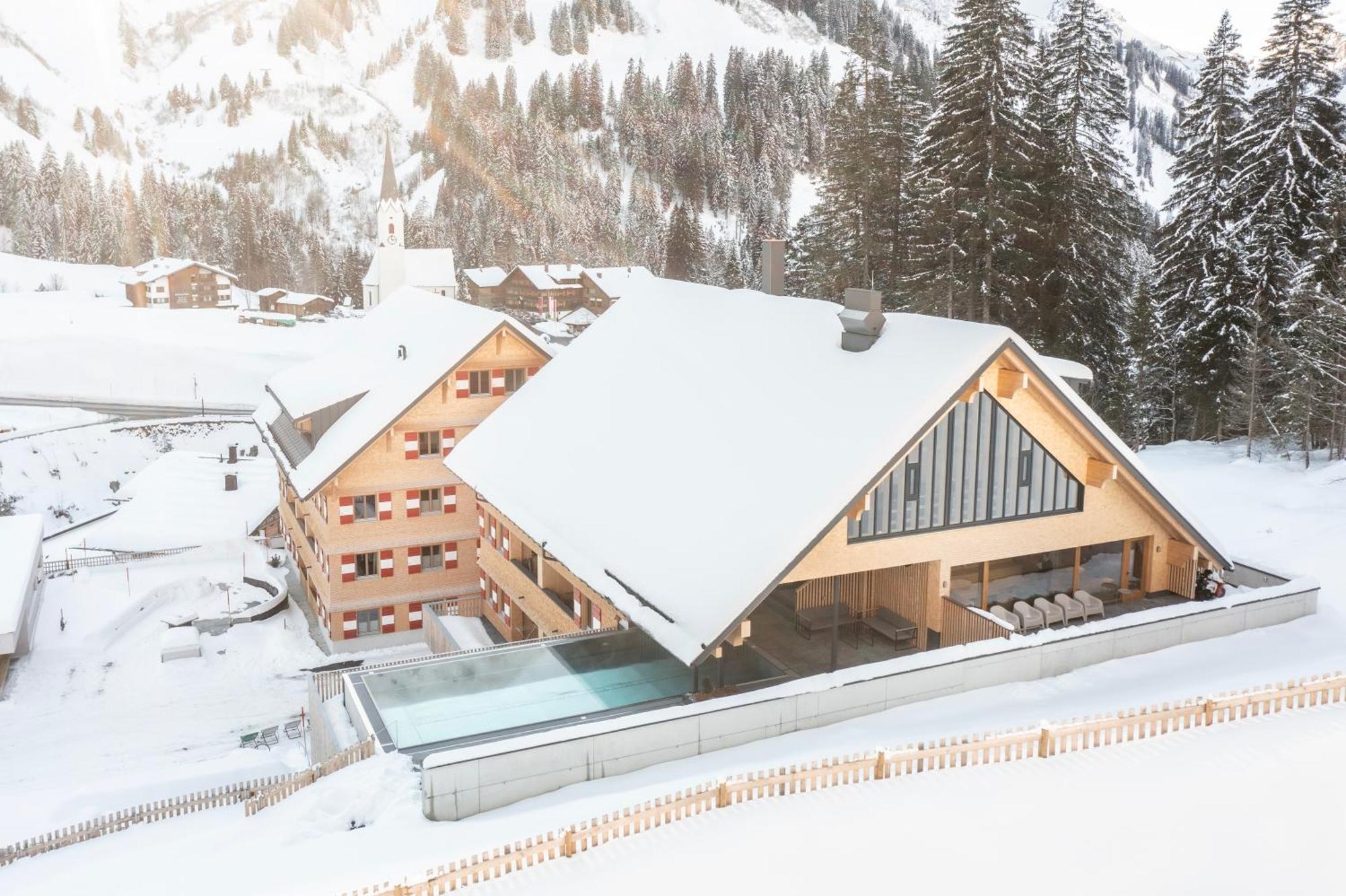 Berghaus Schroecken - Hotel Apartments Spa 外观 照片